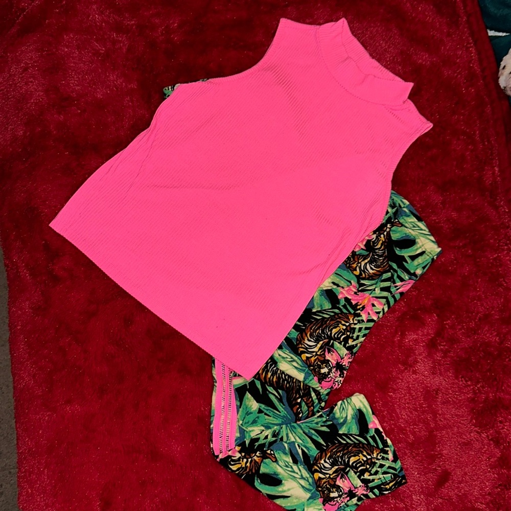 Pink Safari Two Piece